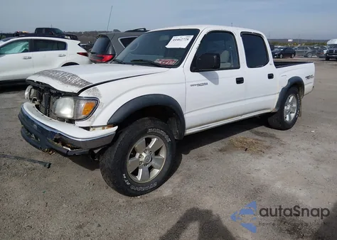 2001 Toyota Tacoma Base V6 z USA, uszkodzony, nr VIN 5TEHN72N81Z829955